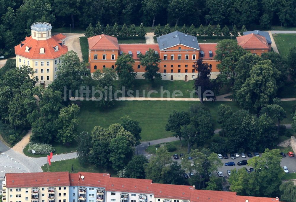 Luftaufnahme Sondershausen - Landesmusikakademie Sondershausen im Bundesland Thüringen