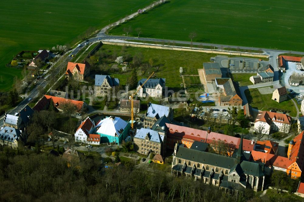 Luftbild Schulpforte - Landesschule Pforta, Internatsgymnasium in Schulpforte im Bundesland Sachsen-Anhalt, Deutschland