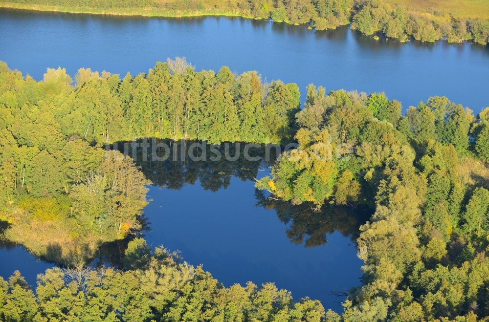 Luftaufnahme Klein Kreutz - Landschaftsschutzgebiet Brandenburger Osthavelniederung in Klein Kreutz