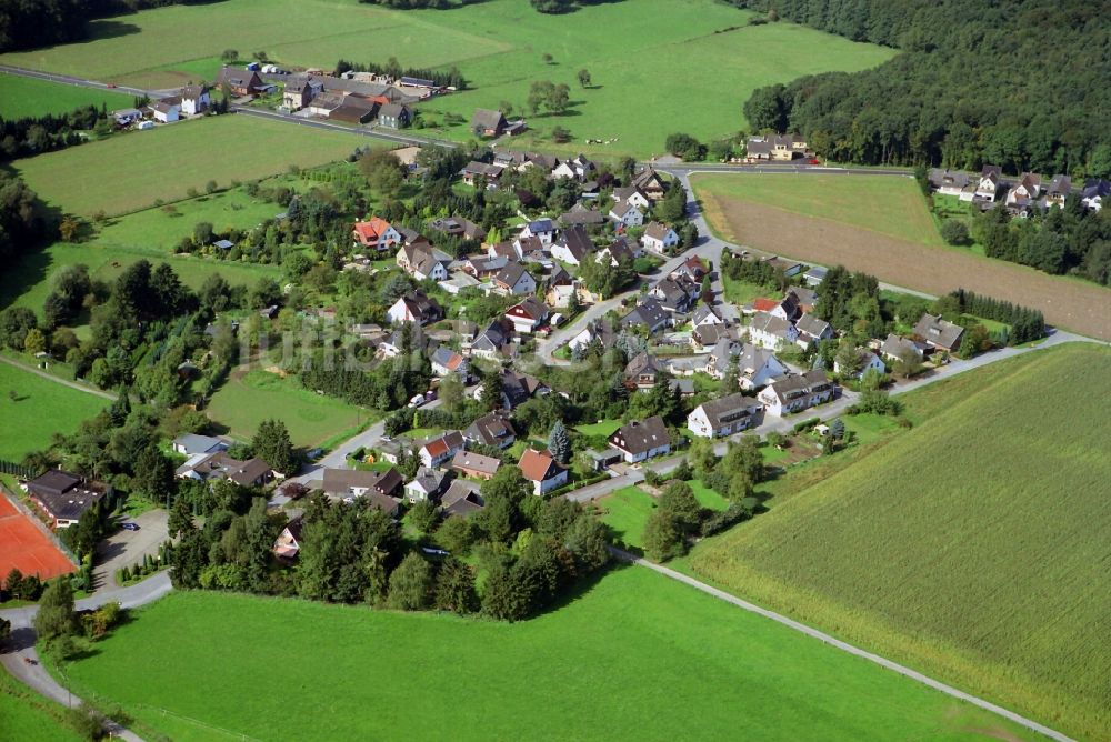 Langenfeld OT Feldhausen von oben - Langenfeld Ortsteil Feldhausen im Bundesland Nordrhein-Westfalen