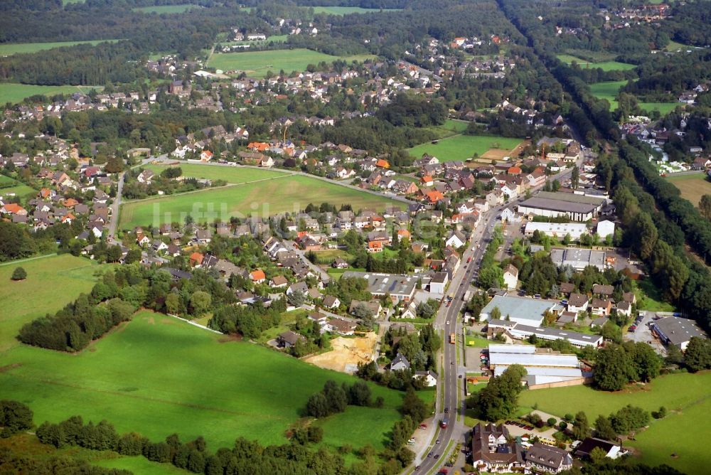 Luftaufnahme Langenfeld OT Wiescheid - Langenfeld Ortsteil Wiescheid im Bundesland Nordrhein-Westfalen