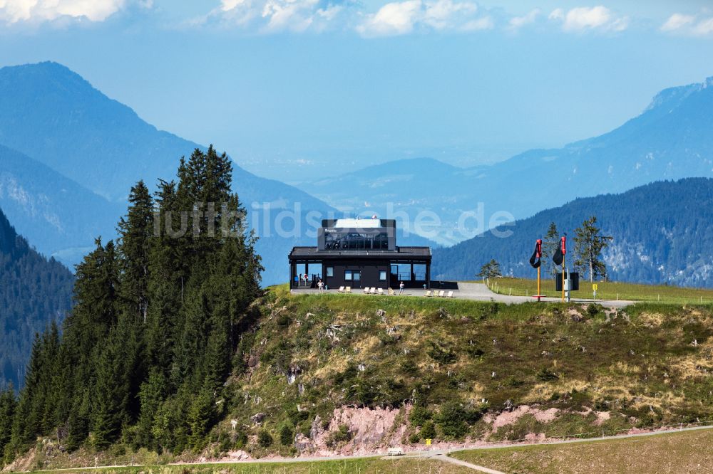 Salvenberg von oben - Liftanlage in Salvenberg in Tirol, Österreich