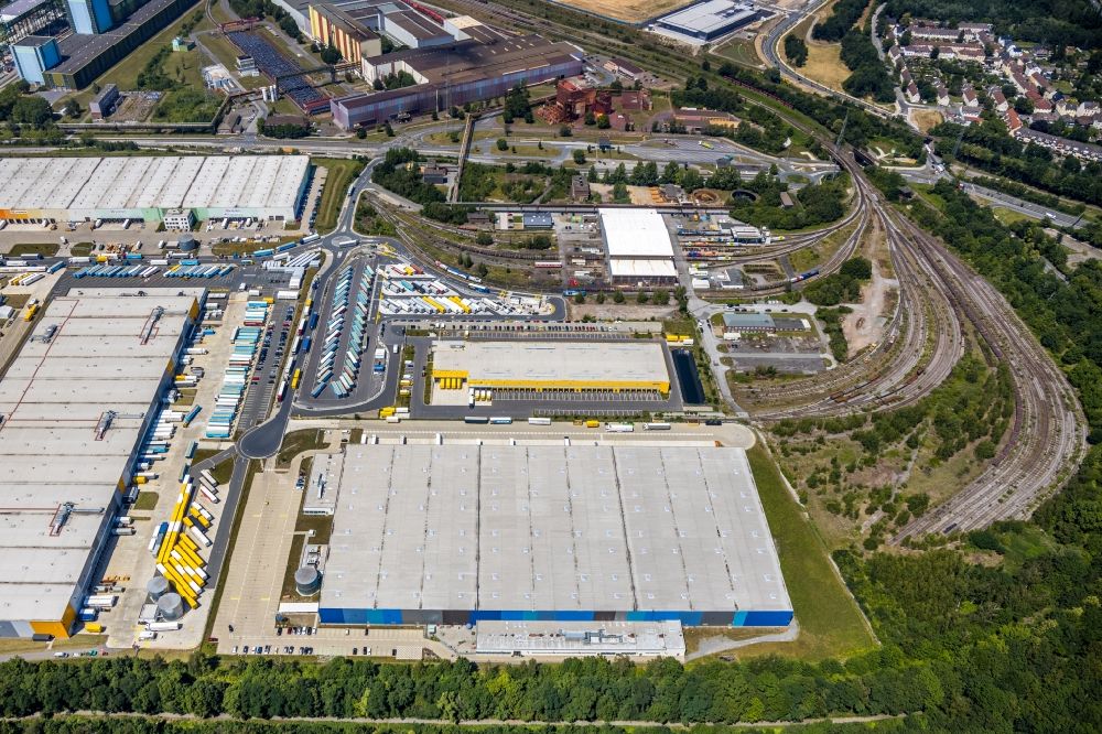 Luftbild Dortmund - Logistikzentrum des Internethändlers Amazon in Dortmund im Bundesland Nordrhein-Westfalen
