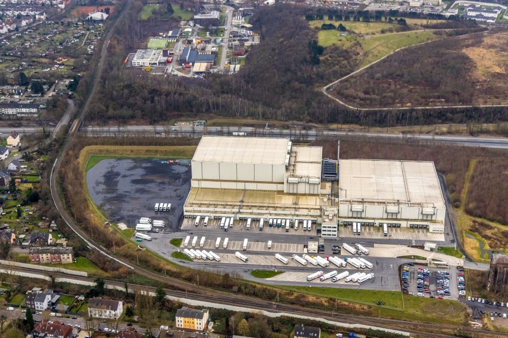 Luftbild Herne - Logistikzentrum der NORDFROST GmbH & Co. KG in Herne im Bundesland Nordrhein-Westfalen, Deutschland