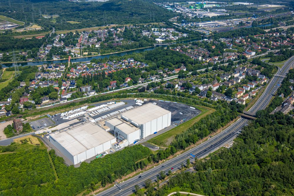 Luftaufnahme Herne - Logistikzentrum der NORDFROST GmbH & Co. KG in Herne im Bundesland Nordrhein-Westfalen, Deutschland