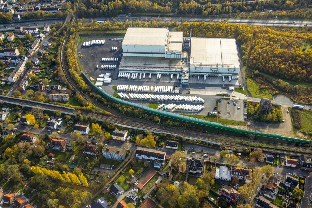 Wanne-Eickel von oben - Logistikzentrum der NORDFROST GmbH & Co. KG in Wanne-Eickel im Bundesland Nordrhein-Westfalen, Deutschland