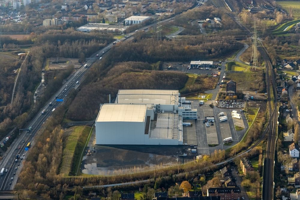 Herne aus der Vogelperspektive: Logistikzentrums der NORDFROST GmbH & Co. KG in Herne im Bundesland Nordrhein-Westfalen, Deutschland