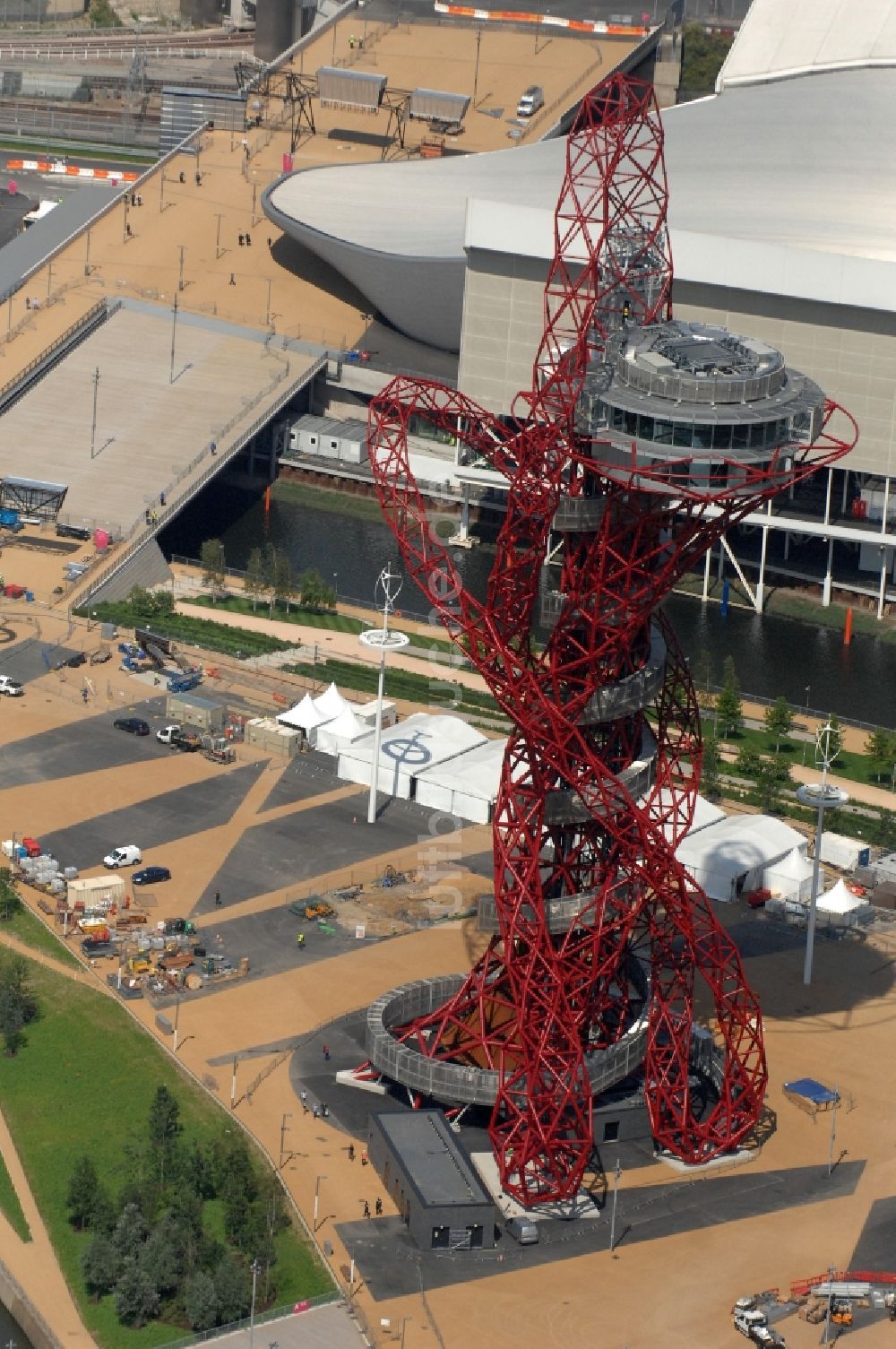 London aus der Vogelperspektive: London Olympia 2012 - Aussichtsturm ArcelorMittal Orbit