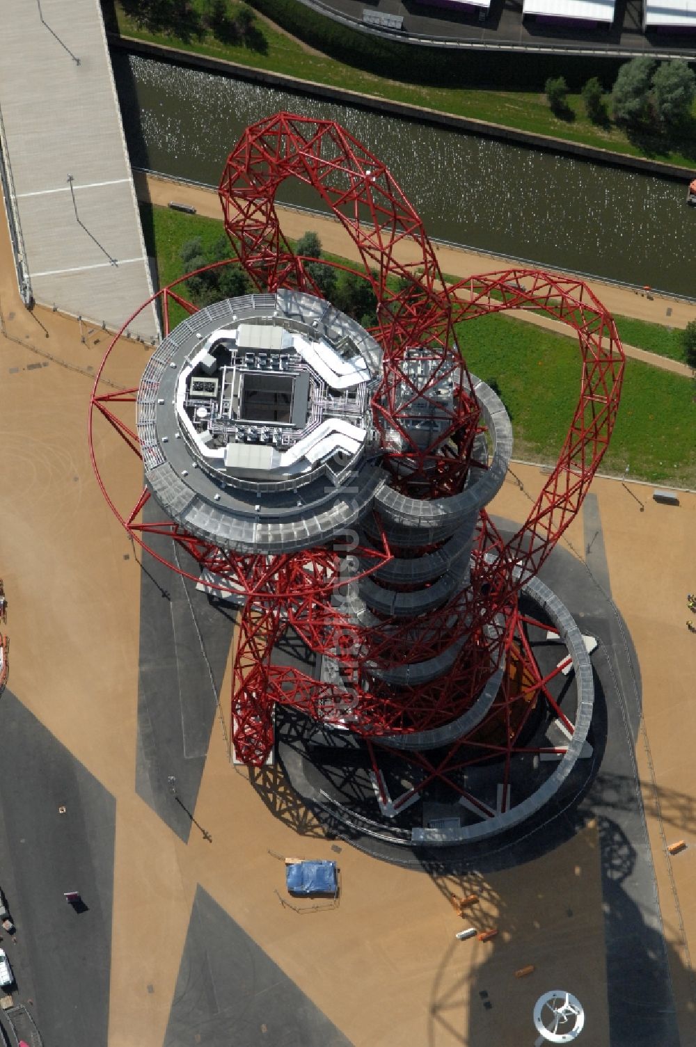 London aus der Vogelperspektive: London Olympia 2012 - Aussichtsturm ArcelorMittal Orbit