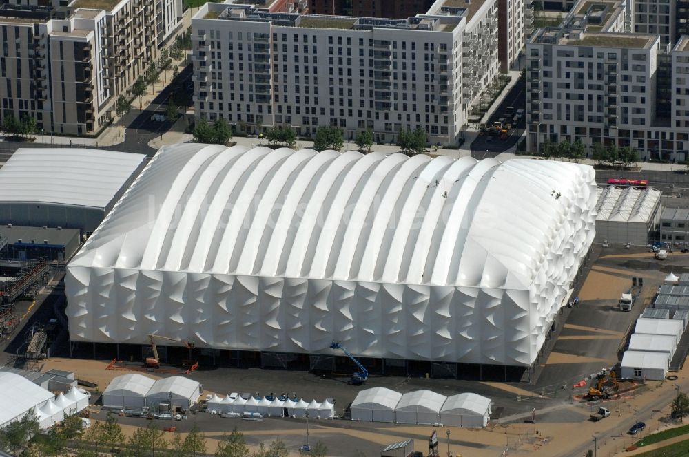 Luftaufnahme London - London Olympia / Olympic 2012 - Basketball Arena
