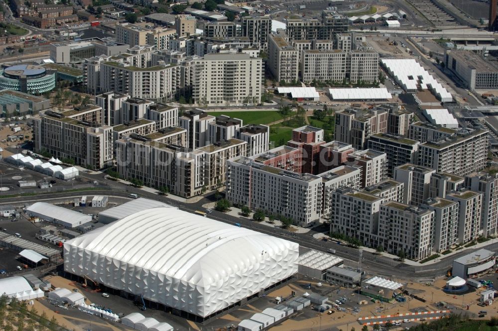 Luftbild London - London Olympia / Olympic 2012 - Basketball Arena
