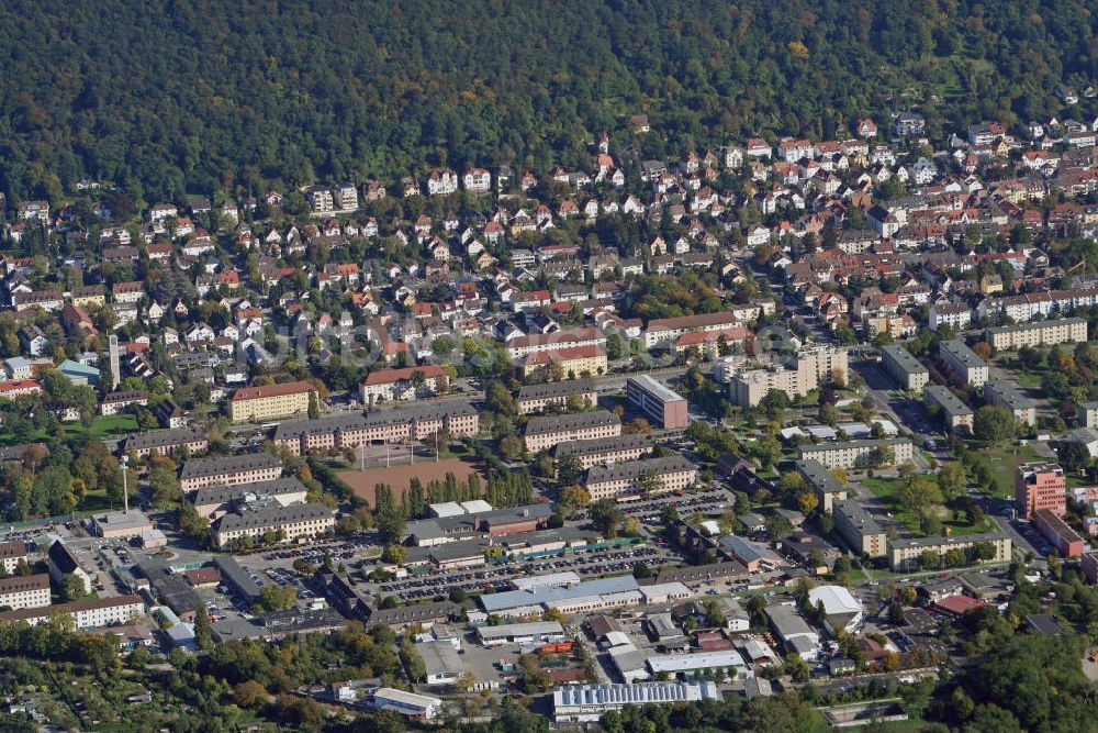 Luftaufnahme Heidelberg - Mark-Twain-Village Heidelberg