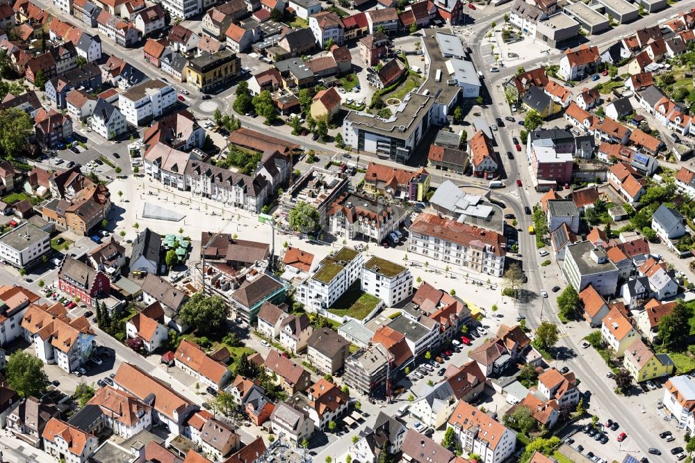 Luftaufnahme Albstadt - Marktplatz in Albstadt im Bundesland Baden-Württemberg, Deutschland