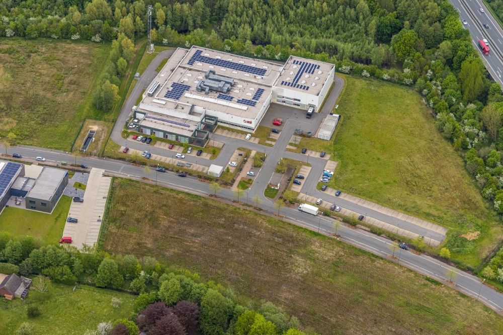 Luftbild Gladbeck - Maschinenbau- Werksgelände DOGA Steuerungstechnik GmbH in Gladbeck im Bundesland Nordrhein-Westfalen, Deutschland