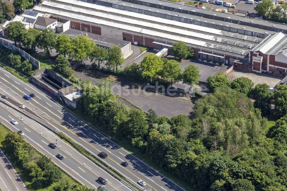 Luftaufnahme Köln - Maschinenbau- Werksgelände Sausen Maschinenbau GmbH in Köln im Bundesland Nordrhein-Westfalen, Deutschland