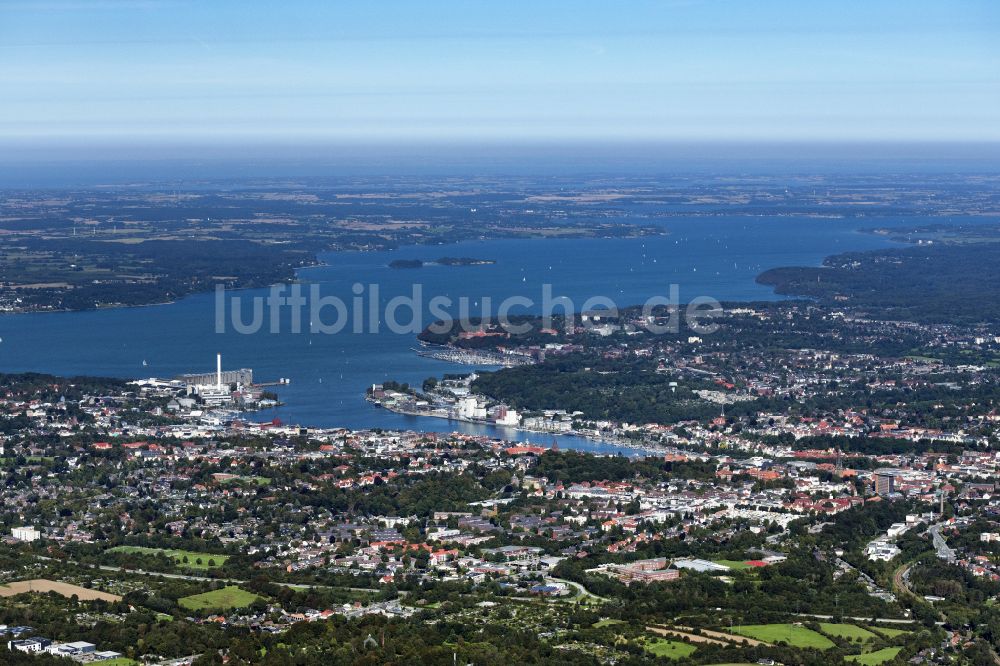 Luftbild Flensburg - Meeres-Küste der Flensburger Förde in Flensburg im Bundesland Schleswig-Holstein, Deutschland