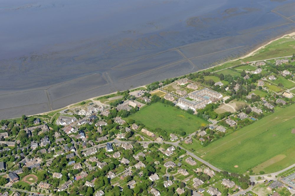 Luftbild Keitum - Meeres-Küste der Nordsee in Keitum im Bundesland Schleswig-Holstein