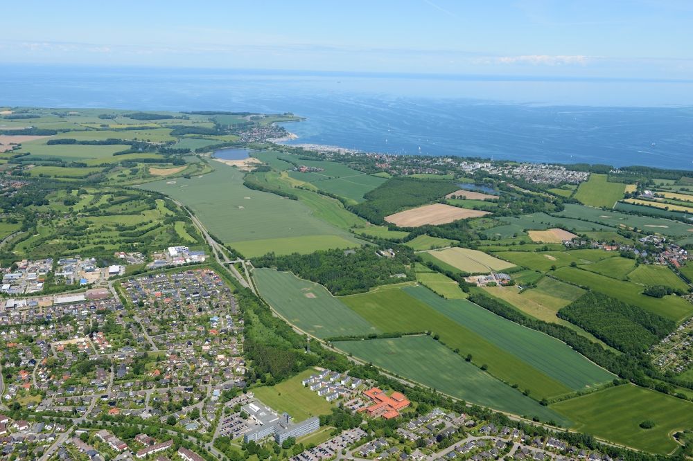 Luftaufnahme Altenholz - Meeres-Küste der Ostsee in Altenholz im Bundesland Schleswig-Holstein