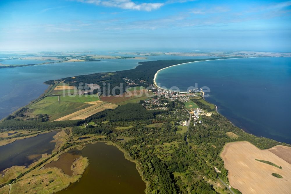 Luftbild Glowe - Meeres-Küste der Ostsee bei Rügen in Glowe im Bundesland Mecklenburg-Vorpommern