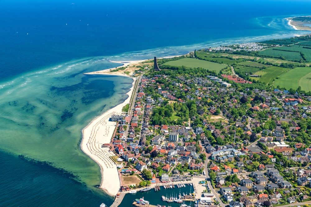 Luftbild Laboe - Meeres-Küste Ostsee in Laboe im Bundesland Schleswig-Holstein, Deutschland