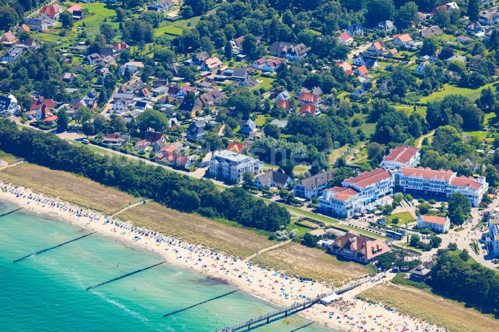 Luftbild Zingst - Meeres-Küste der Ostsee in Zingst im Bundesland Mecklenburg-Vorpommern, Deutschland