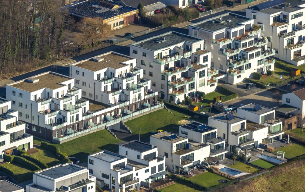 Luftbild Dortmund - Mehrfamilienhaus-Wohnanlage an der Kohlensiepenstraße in Dortmund im Bundesland Nordrhein-Westfalen, Deutschland