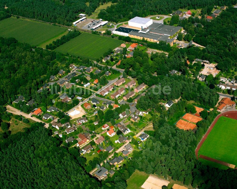 Luftbild Büchen - Mehrfamilienhaussiedlung in Büchen im Bundesland Schleswig-Holstein, Deutschland