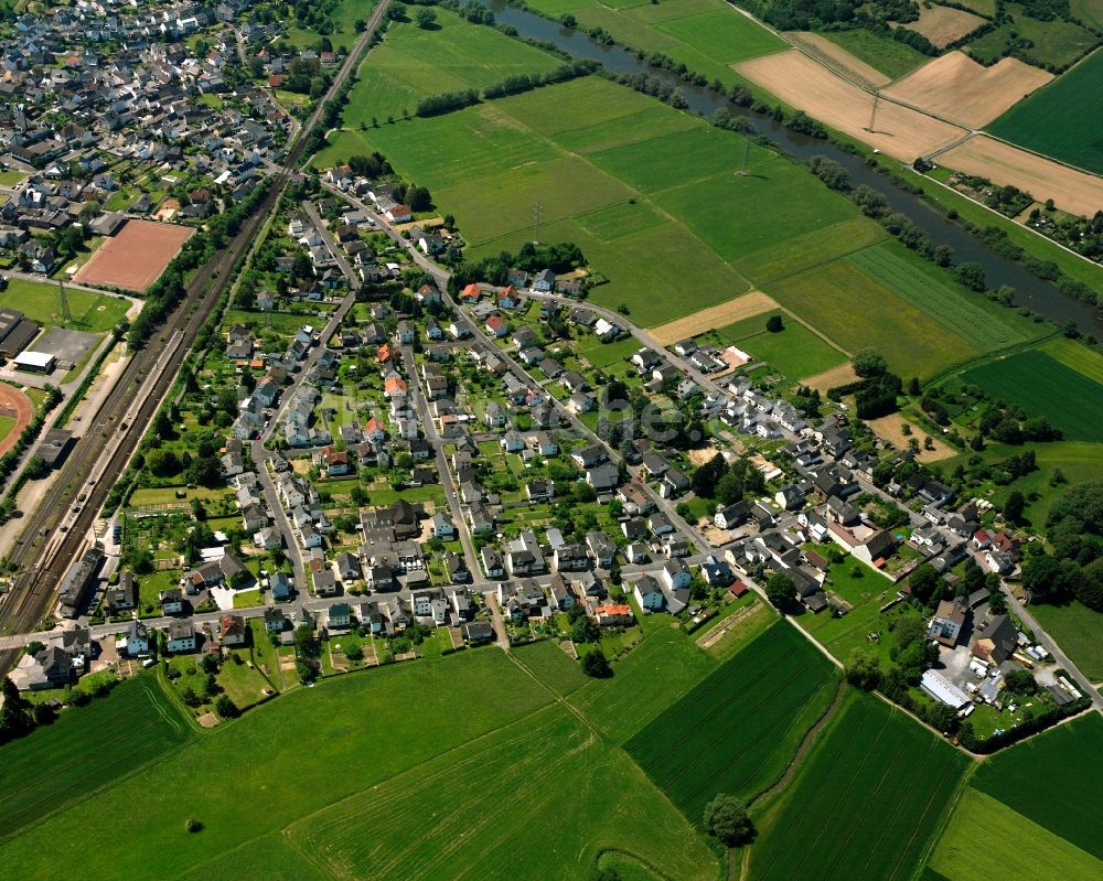 Luftbild Eschhofen - Mehrfamilienhaussiedlung in Eschhofen im Bundesland Hessen, Deutschland
