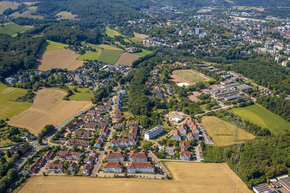 Luftbild Holthausen - Mehrfamilienhaussiedlung in Holthausen im Bundesland Nordrhein-Westfalen, Deutschland