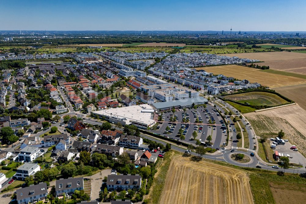 Luftbild Köln - Mehrfamilienhaussiedlung im Ortsteil Widdersdorf in Köln im Bundesland Nordrhein-Westfalen, Deutschland