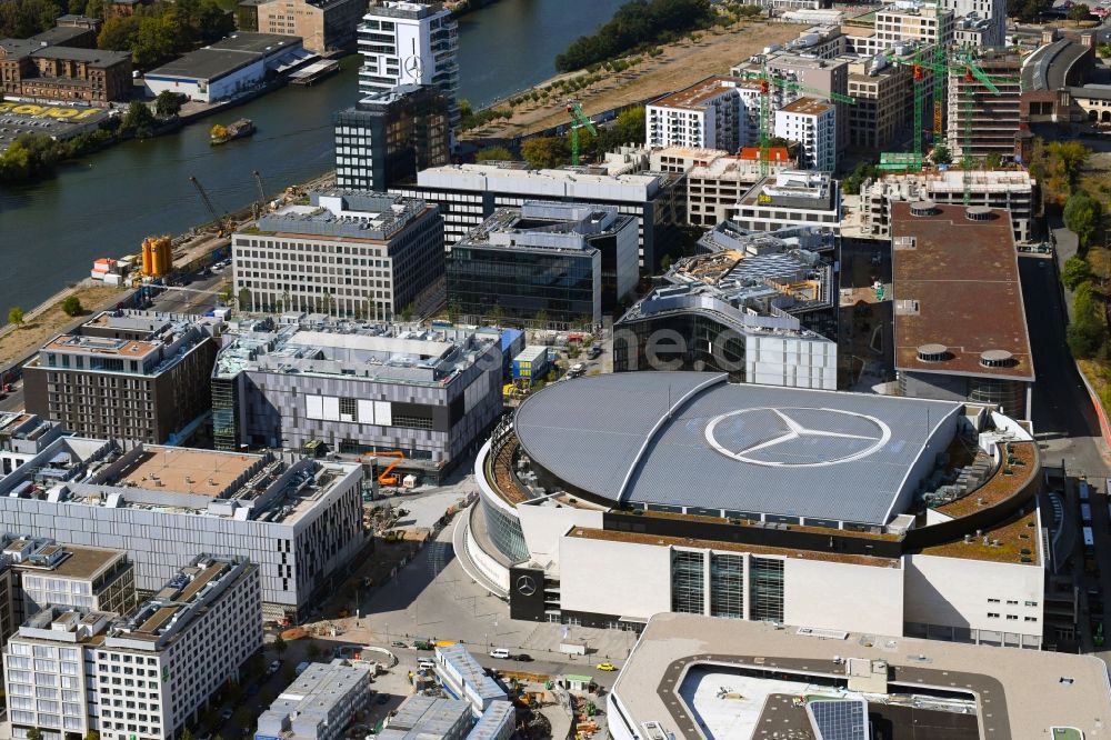 Luftbild Berlin - Mercedes-Benz-Arena im im Anschutz Areal im Stadtteil Friedrichshain in Berlin