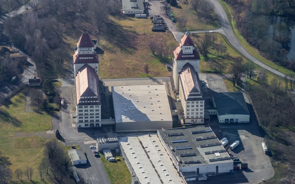 Luftbild Wurzen - Mühlenwerke in Wurzen im Bundesland Sachsen