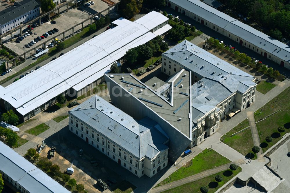 Luftbild Dresden - Militärhistorisches Museum der Bundeswehr ( MHM ) in Dresden im Bundesland Sachsen