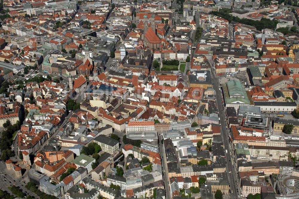 Luftaufnahme München - Münchener Altstadt - Lehel