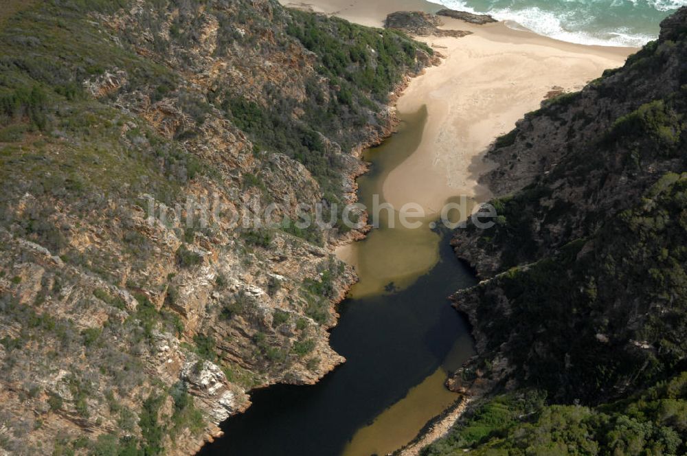 Luftaufnahme GOUKAMMA - Mündung des Goukamma River in der Provinz Westkap in Südafrika