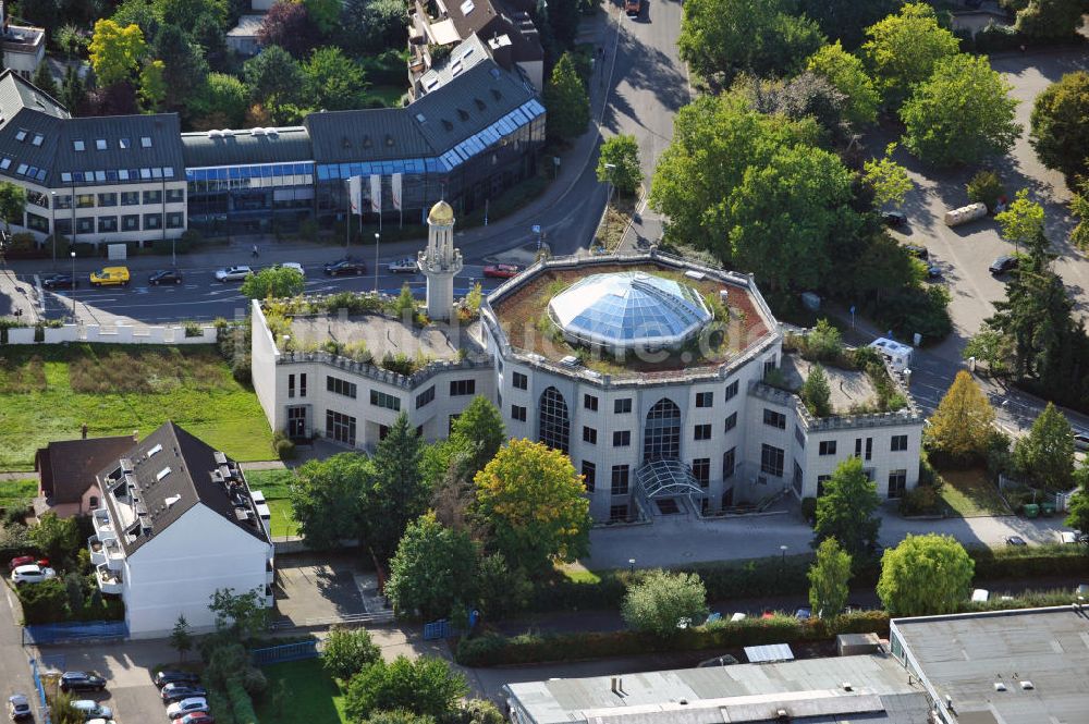 Luftaufnahme BONN - OT Bad Godesberg - Moschee und König-Fahd-Akademie in Bonn - Bad Godesberg