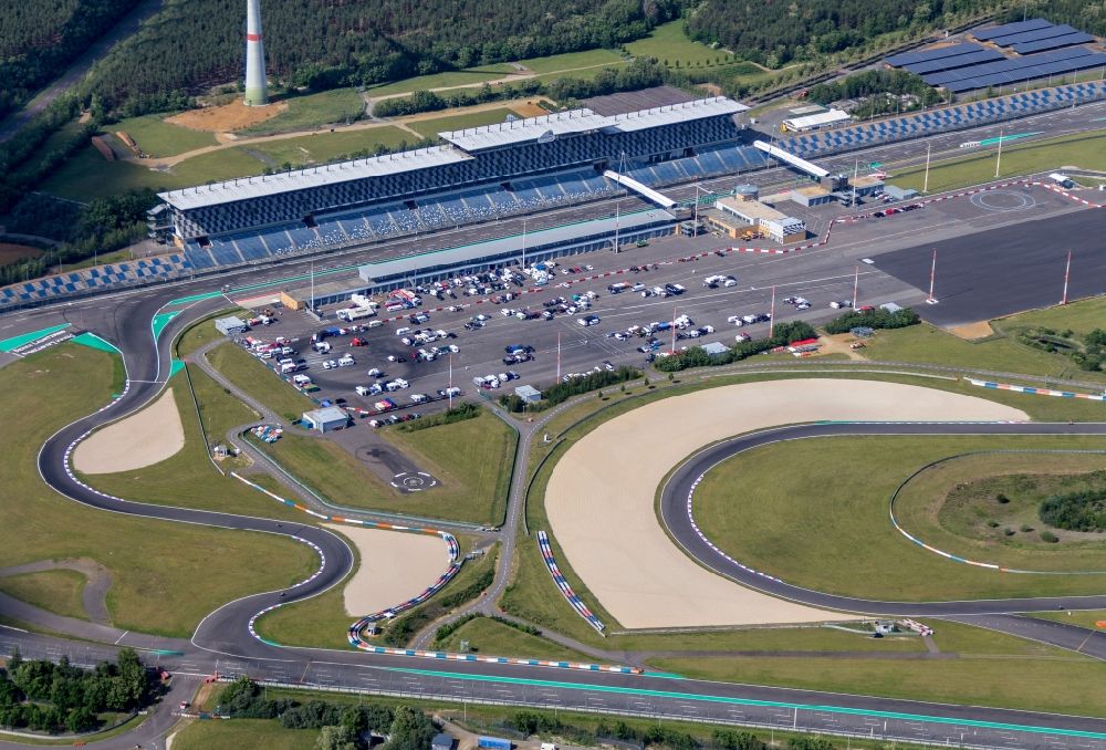 Luftbild Schipkau - Motorsportanlage Lausitzring bei Klettwitz im Bundesland Brandenburg