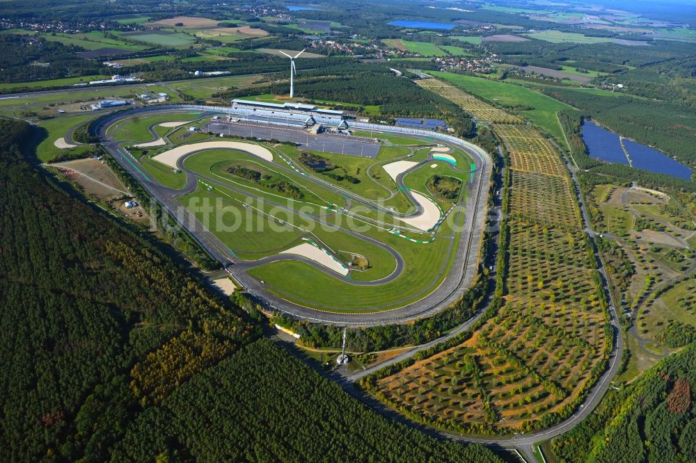 Luftbild Schipkau - Motorsportanlage Lausitzring bei Klettwitz im Bundesland Brandenburg