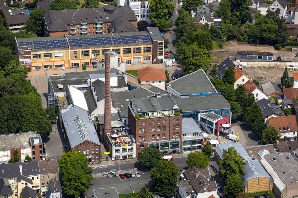 Luftbild Unna - Museums- Gebäude- Ensemble des Zentrums für Internationale Lichtkunst in Unna im Bundesland Nordrhein-Westfalen