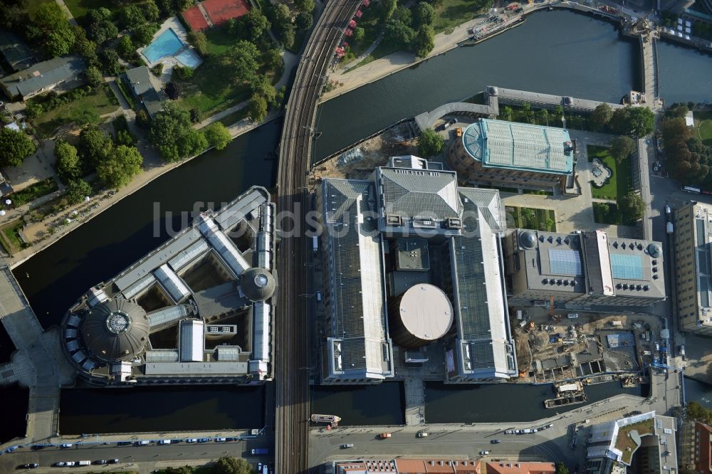 Luftaufnahme Berlin - Museumsinsel in Berlin - Mitte
