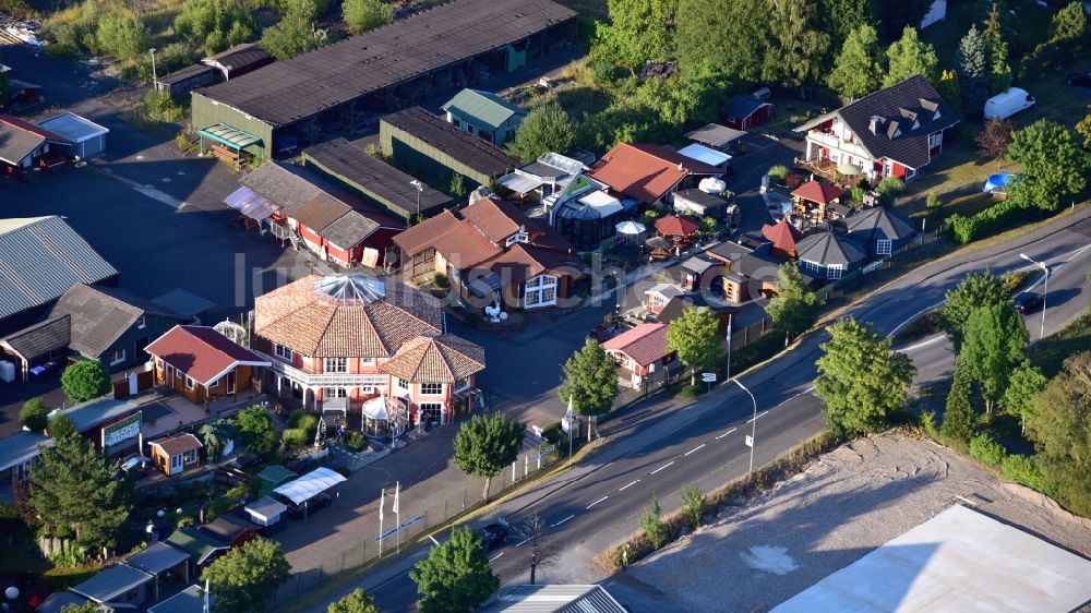 Luftaufnahme Kircheib - Musterhaus- Einfamilienhaus- Siedlung in Kircheib im Bundesland Rheinland-Pfalz, Deutschland