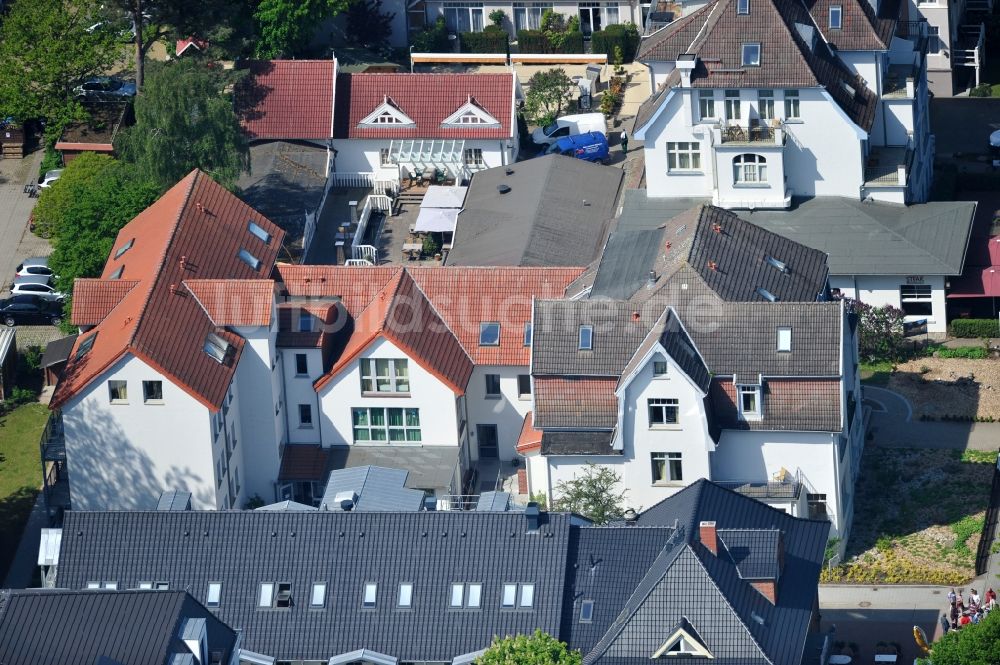 Luftbild Kühlungsborn - Mutter-Kind-Kurhaus der AWO Sano gGmbH am Ostseestrand von Kühlungsborn in Mecklenburg-Vorpommern