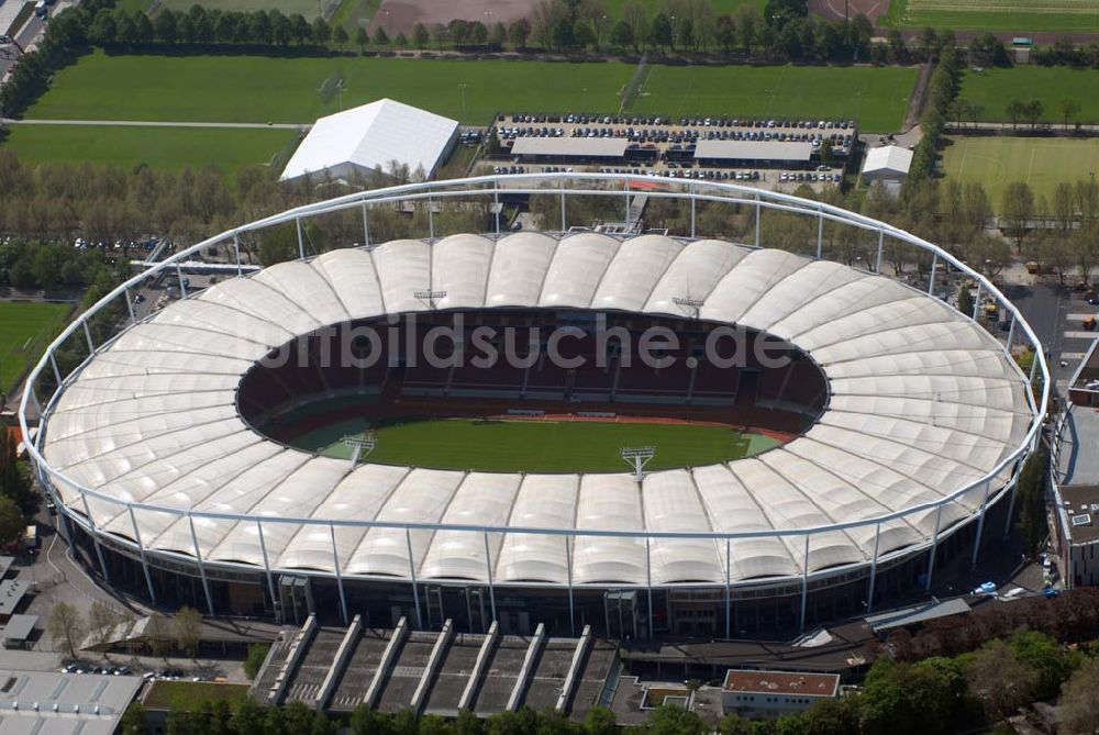 Luftaufnahme Stuttgart - Namensänderung Gottlieb-Daimler-Stadion in Stuttgart