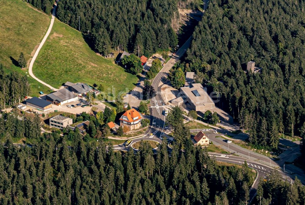Luftaufnahme Baiersbronn - Naturschutzzentrum Ruhestein in Baiersbronn im Bundesland Baden-Württemberg, Deutschland