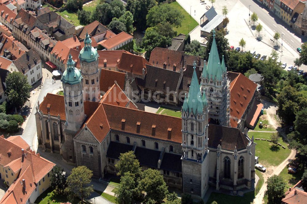 Luftaufnahme Naumburg an der Saale - Naumburger Dom