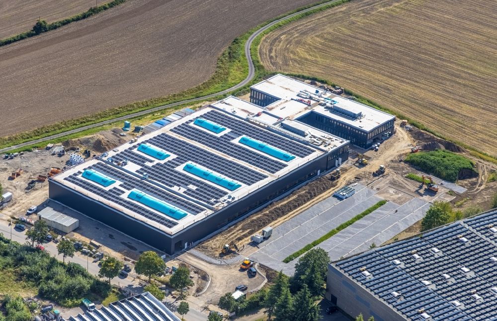 Bochum aus der Vogelperspektive: Neubau- Baustelle Maschinenfabrik Mönninghoff in Bochum im Bundesland Nordrhein-Westfalen, Deutschland