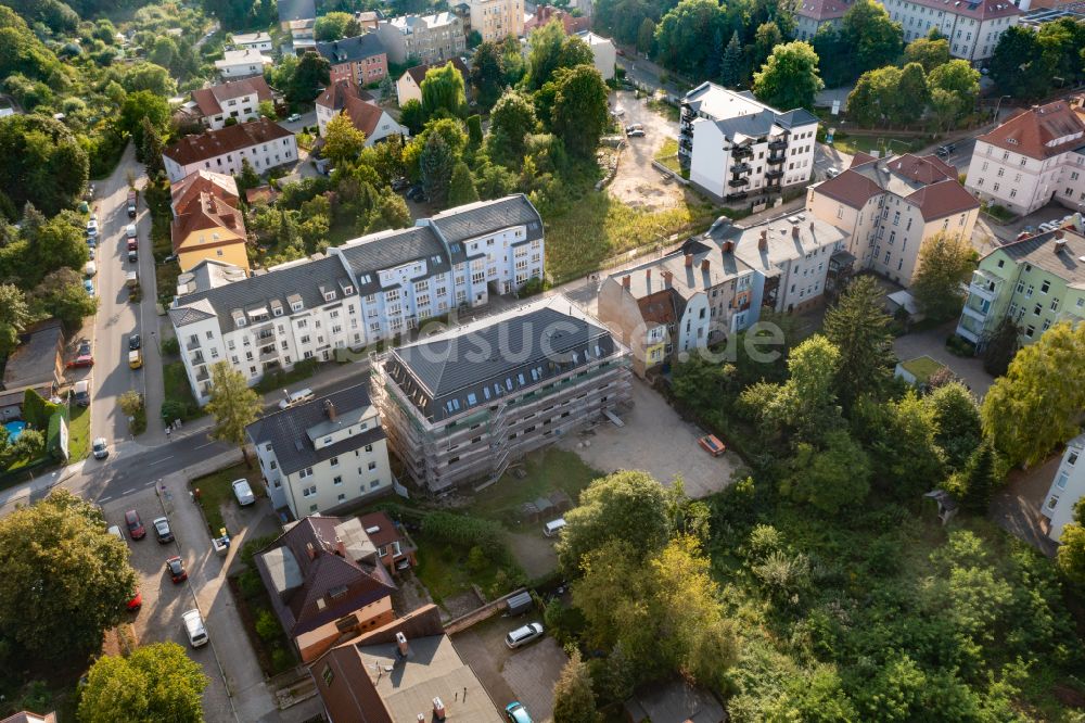 Luftaufnahme Eberswalde - Neubau Behinderteneinrichtung Wohnstätte für 16 Menschen in Eberswalde im Bundesland Brandenburg, Deutschland