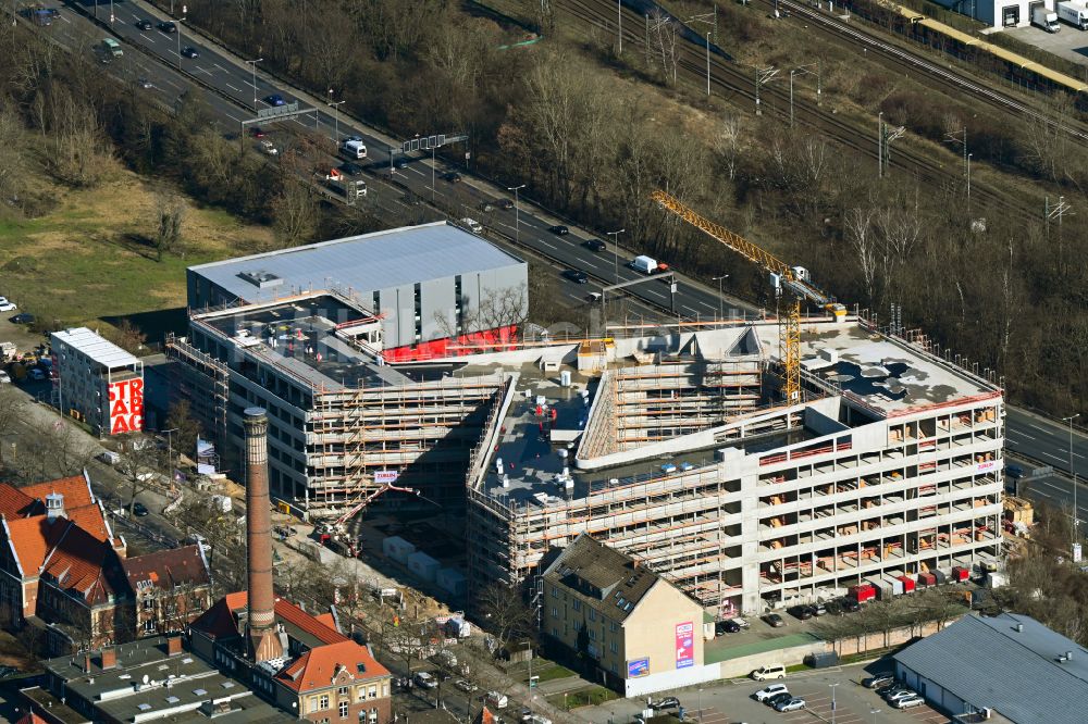 Berlin aus der Vogelperspektive: Neubau eines Büro- und Geschäftshauses Westend Office in Berlin, Deutschland