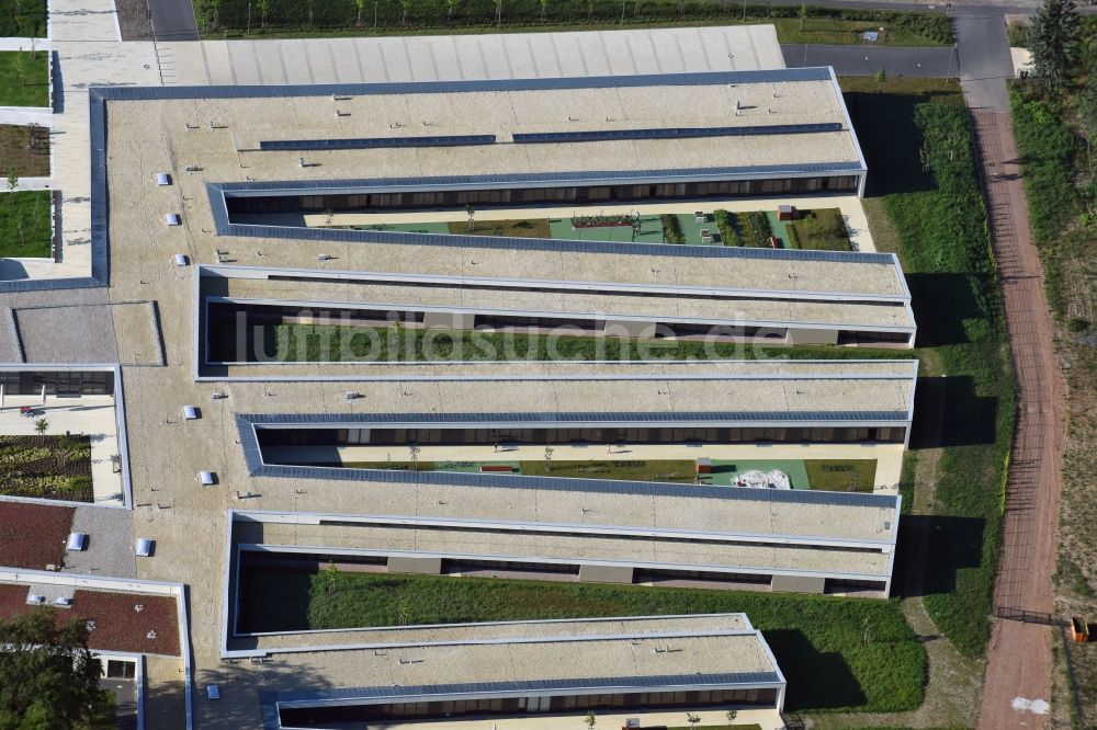 Luftbild Chemnitz - Neubau der Chemnitzer Körperbehindertenschule in Chemnitz im Bundesland Sachsen