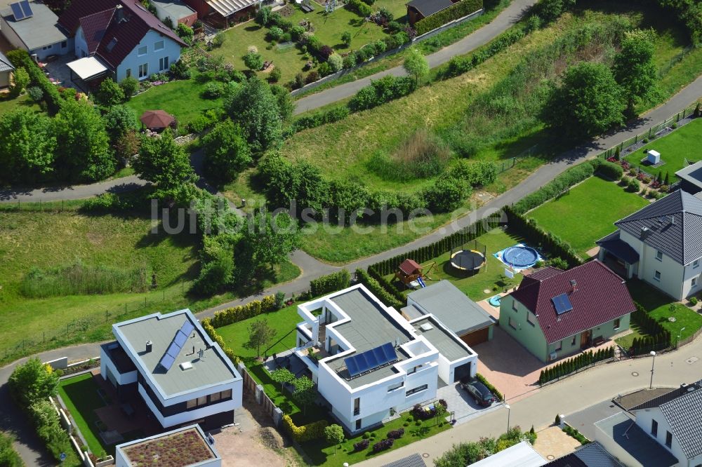 Luftbild Magdeburg - Neubau- Einfamilienhaussiedlung Am Birnengarten im Ortsteil Ottersleben in Magdeburg im Bundesland Sachsen-Anhalt